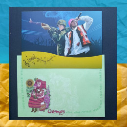 Калуш Оркестра Стефанія листівка та конверт