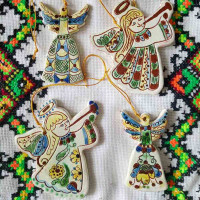 Ангел керамічна підвіска Ангел керамічна підвіска