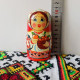 Матрьошка дівчина українка п’ять фігуркок 10, 5 см Матрьошка дівчина українка п’ять фігуркок 10, 5 см