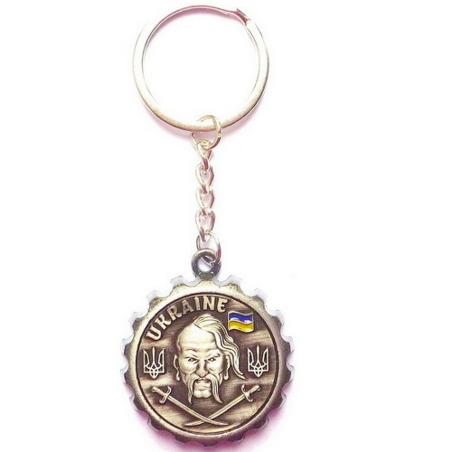 Брелок металевий Козак Брелок металевий Козак